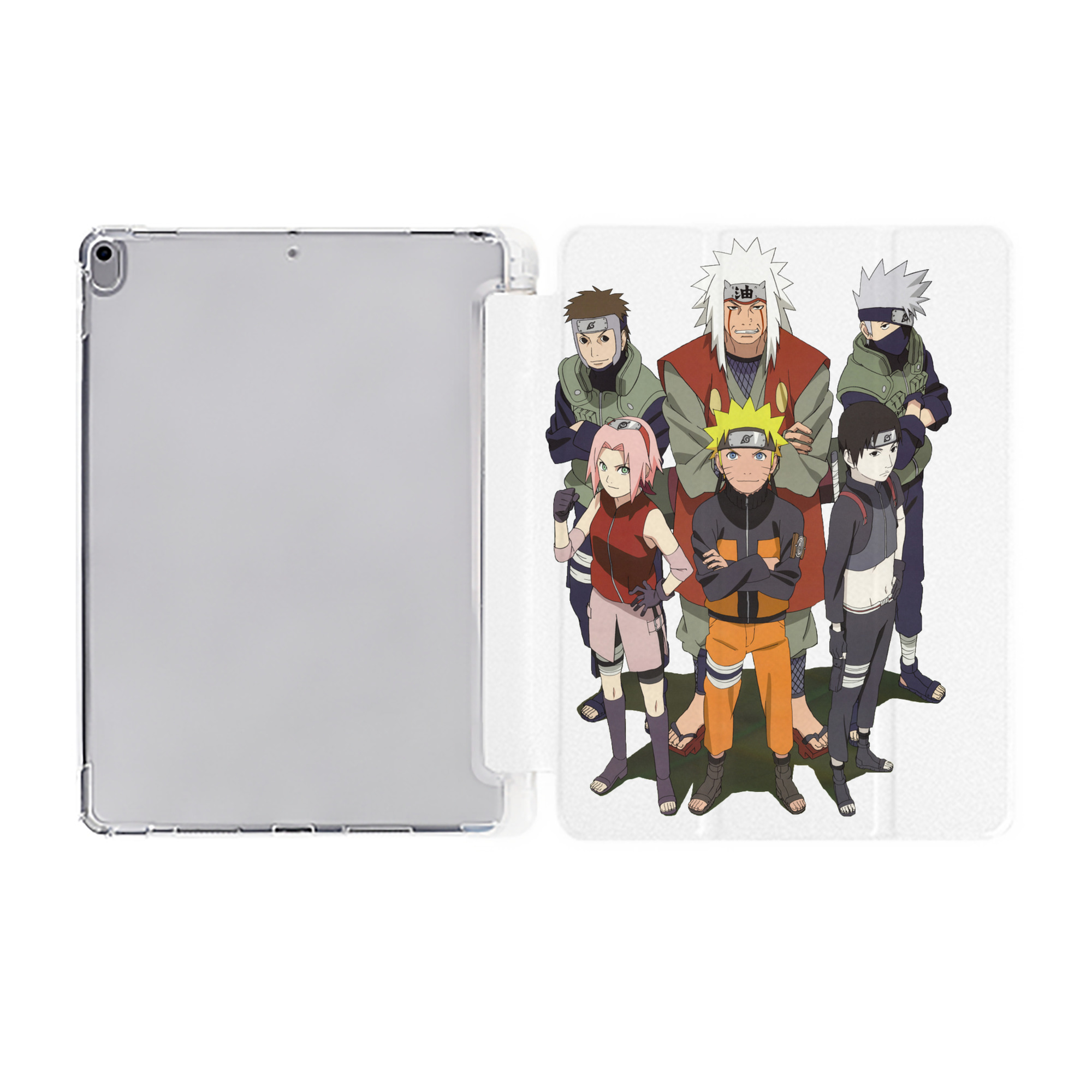 （画像用） NARUTO -ナルト- うずまき ナルト Uzumaki Naruto IPad ケース ペン収納付き 三つ折りスタンド PUレザー×シリコン 対応機種9.5/10.5/10.9インチ
